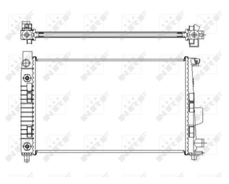 Radiator, engine cooling EASY FIT, Image 4