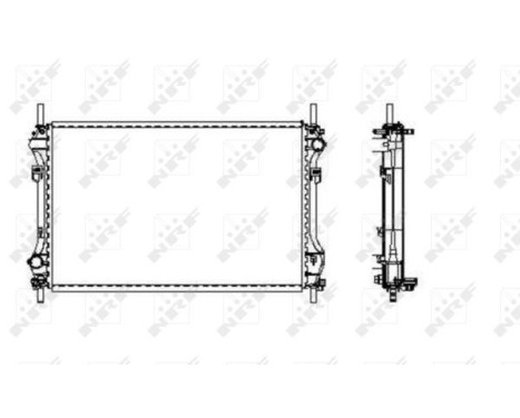 Radiator, engine cooling EASY FIT, Image 5