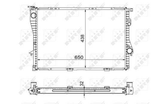 Radiator, engine cooling EASY FIT, Image 5