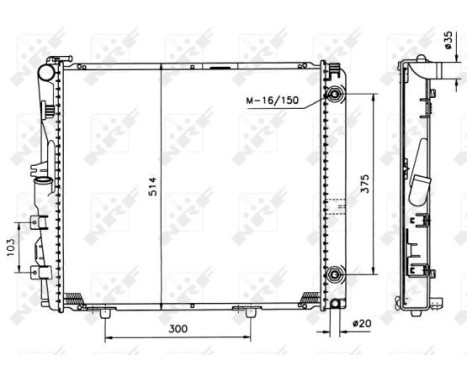 Radiator, engine cooling EASY FIT, Image 5