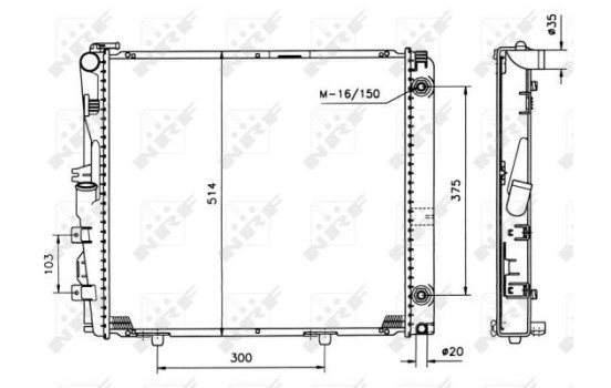 Radiator, engine cooling EASY FIT, Image 5