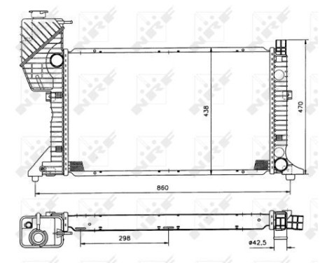 Radiator, engine cooling EASY FIT, Image 5