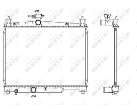 Radiator, engine cooling EASY FIT, Image 5