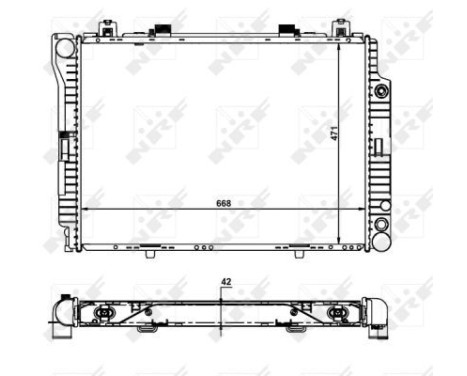 Radiator, engine cooling EASY FIT, Image 5
