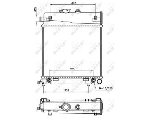 Radiator, engine cooling EASY FIT, Image 5