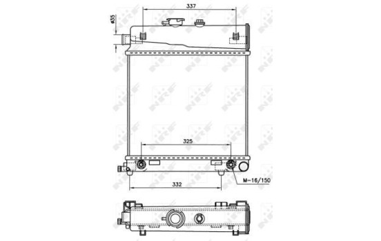 Radiator, engine cooling EASY FIT, Image 5