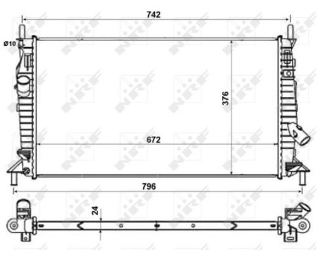 Radiator, engine cooling EASY FIT, Image 6