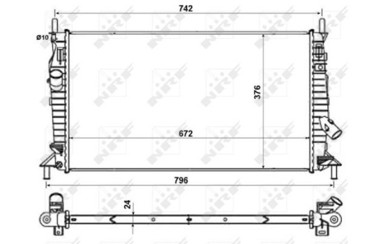 Radiator, engine cooling EASY FIT, Image 6