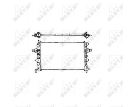Radiator, engine cooling EASY FIT, Image 5