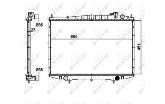 Radiator, engine cooling EASY FIT, Image 6