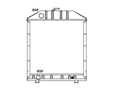 Radiator, engine cooling EASY FIT, Image 4