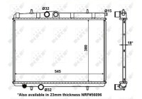 Radiator, engine cooling EASY FIT