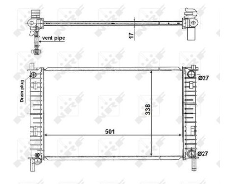 Radiator, engine cooling EASY FIT, Image 5