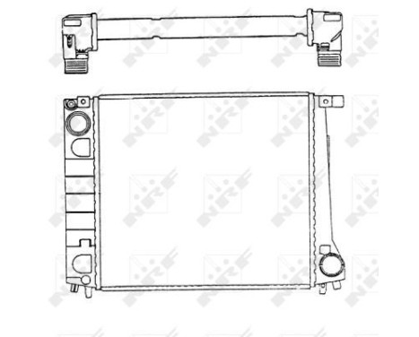 Radiator, engine cooling EASY FIT, Image 5