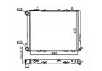 Radiator, engine cooling Economy Class