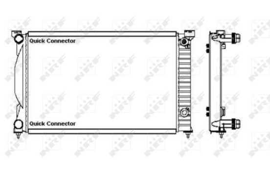 Radiator, engine cooling Economy Class