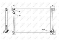 Radiator, engine cooling Economy Class