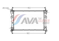 Radiator, engine cooling FD2318 Ava Quality Cooling