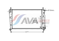Radiator, engine cooling FD2344 Ava Quality Cooling