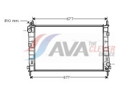 Radiator, engine cooling FDA2335 Ava Quality Cooling