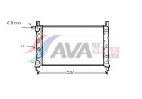 Radiator, engine cooling FT2056 Ava Quality Cooling