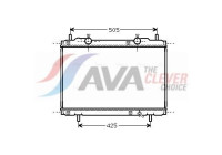 Radiator, engine cooling FT2167 Ava Quality Cooling