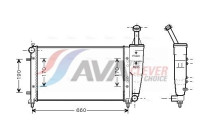 Radiator, engine cooling FT2300 Ava Quality Cooling