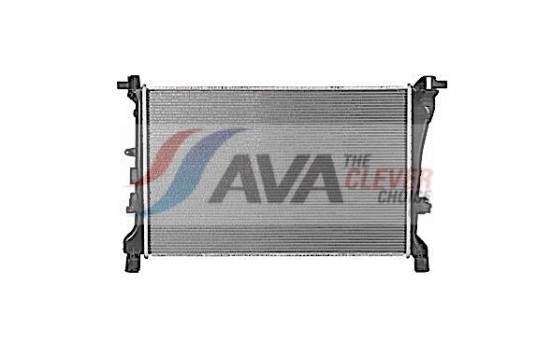 Radiator, engine cooling FT2473 Ava Quality Cooling, Image 2