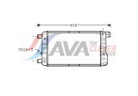 Radiator, engine cooling FTA2115 Ava Quality Cooling