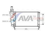 Radiator, engine cooling FTA2139 Ava Quality Cooling