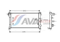 Radiator, engine cooling FTA2295 Ava Quality Cooling