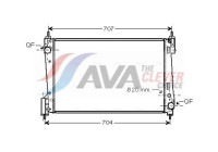 Radiator, engine cooling FTA2400 Ava Quality Cooling