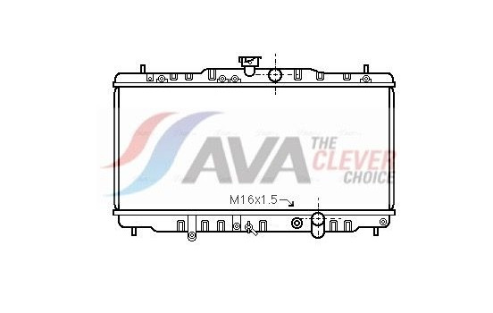 Radiator, engine cooling HD2055 Ava Quality Cooling
