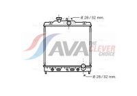 Radiator, engine cooling HD2122 Ava Quality Cooling