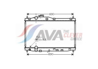 Radiator, engine cooling HD2171 Ava Quality Cooling