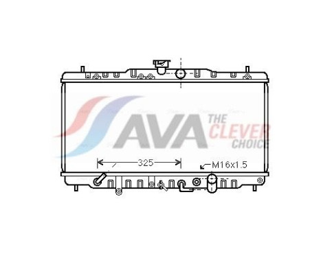 Radiator, engine cooling HDA2056 Ava Quality Cooling