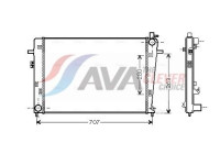 Radiator, engine cooling HY2328 Ava Quality Cooling