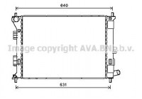 Radiator, engine cooling HY2420 Ava Quality Cooling