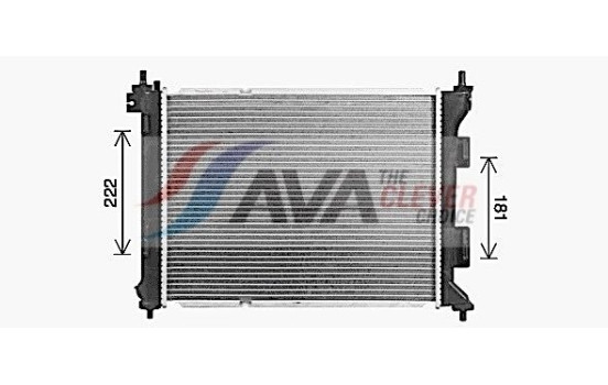 Radiator, engine cooling HY2479 Ava Quality Cooling