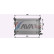 Radiator, engine cooling HY2490 Ava Quality Cooling, Thumbnail 2