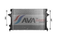 Radiator, engine cooling HY2595 Ava Quality Cooling