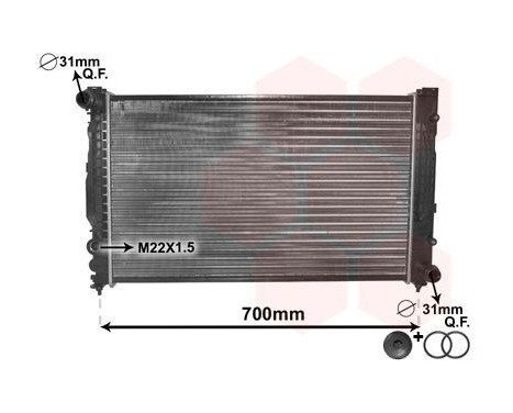 Radiator, engine cooling *** IR PLUS *** 03002124 International Radiators Plus, Image 2
