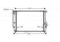 Radiator, engine cooling *** IR PLUS *** 06002167 International Radiators Plus
