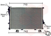 Radiator, engine cooling *** IR PLUS *** 06002233 International Radiators Plus