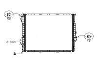 Radiator, engine cooling *** IR PLUS *** 06002276 International Radiators Plus