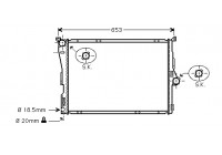 Radiator, engine cooling *** IR PLUS *** 06002289 International Radiators Plus