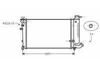 Radiator, engine cooling *** IR PLUS *** 09002170 International Radiators Plus