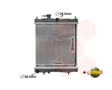 Radiator, engine cooling *** IR PLUS *** 13002130 International Radiators Plus