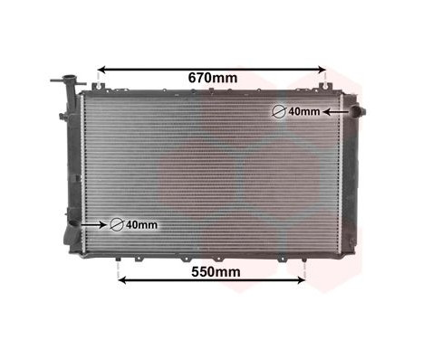 Radiator, engine cooling *** IR PLUS *** 13002150 International Radiators