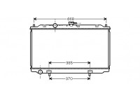 Radiator, engine cooling *** IR PLUS *** 13002215 International Radiators Plus